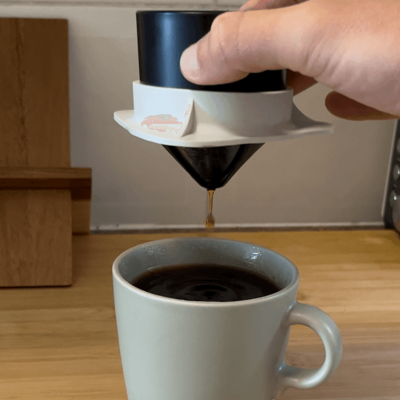 Reusable Coffee Filter/Dripper 2.0 For Pour Over Coffee - Double Shot Espresso